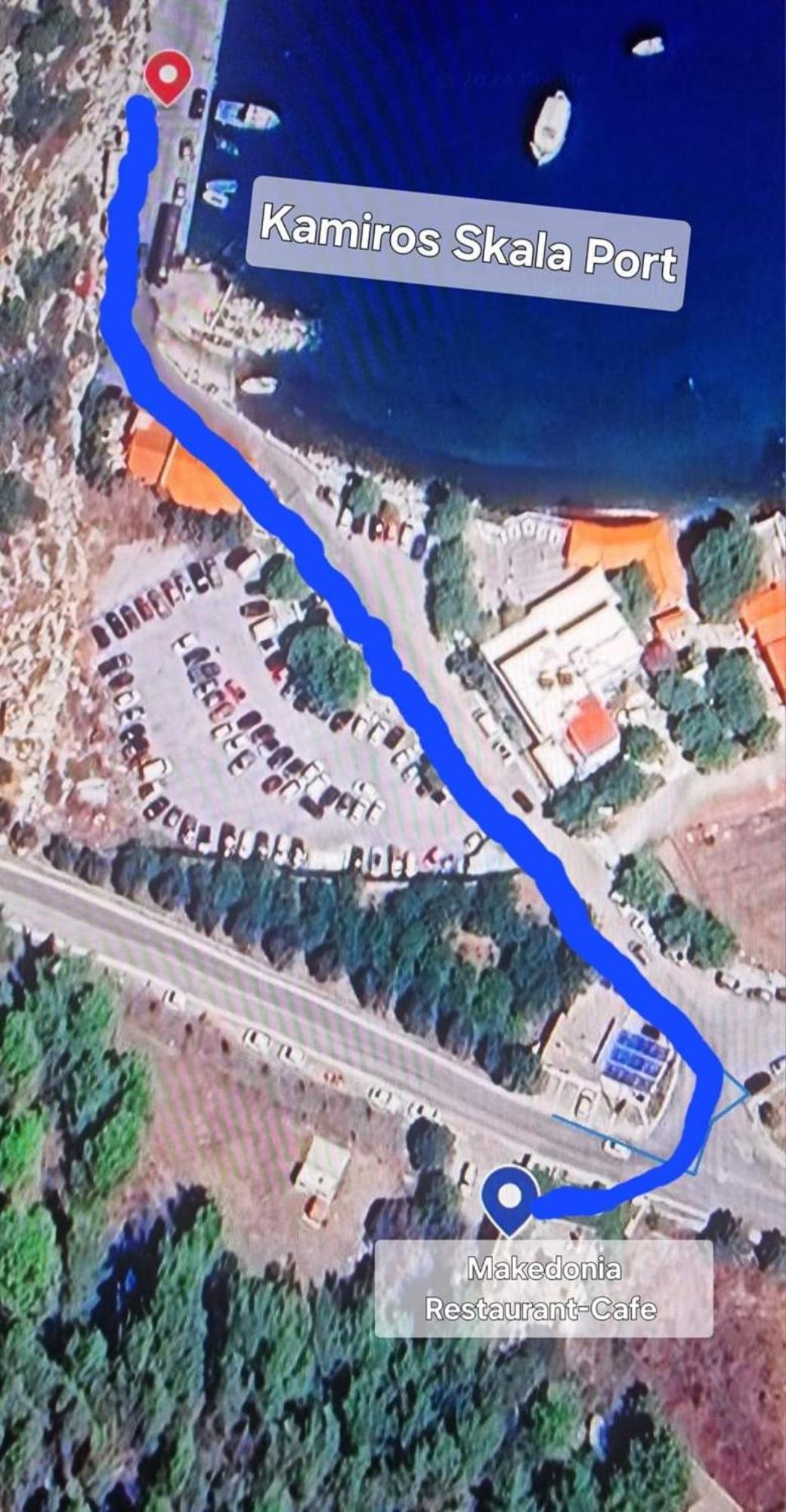 Makedonia Studios At Harbour Of Kamiros Skala Exterior photo